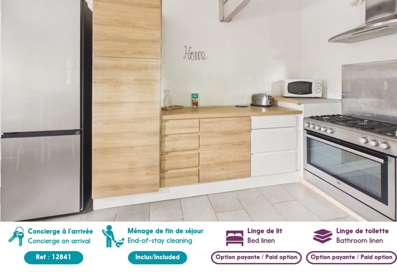 Maison à Andernos-les-Bains - 250m de la mer, maison 6 adultes 2enfants 