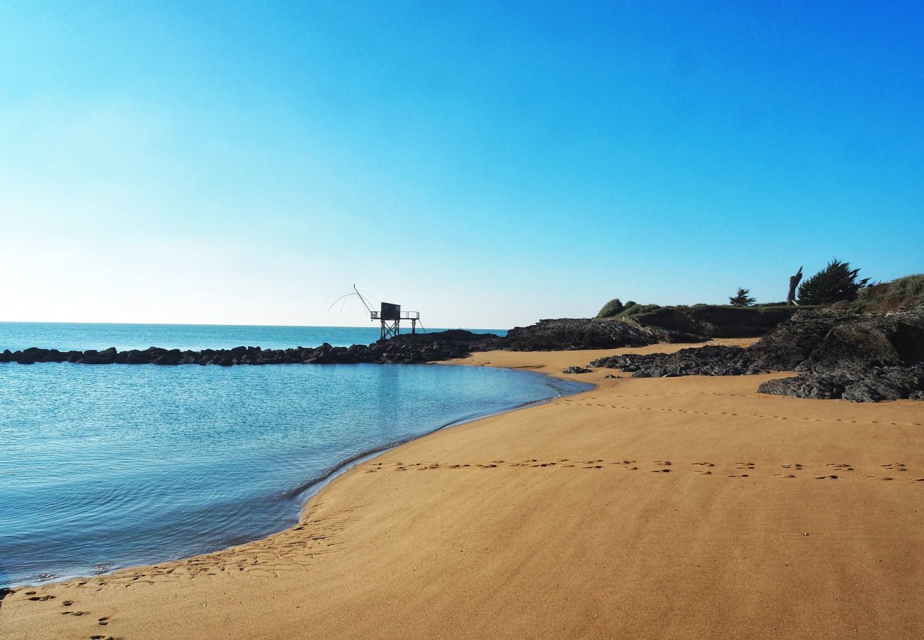Maison à Préfailles - 500 m de la plage, 7 adultes 1 enfant