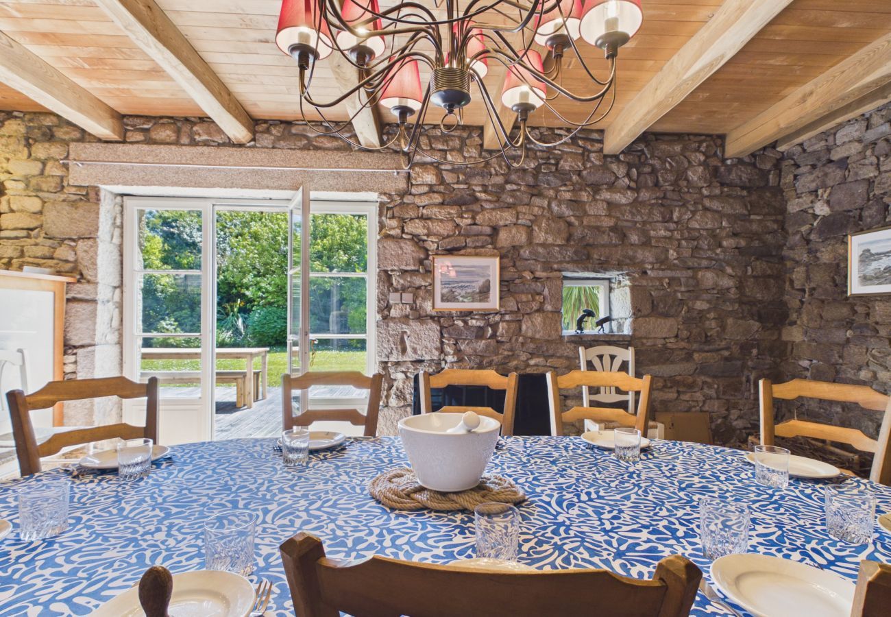 Maison à Landéda - Charmante maison pour 11, proche plage