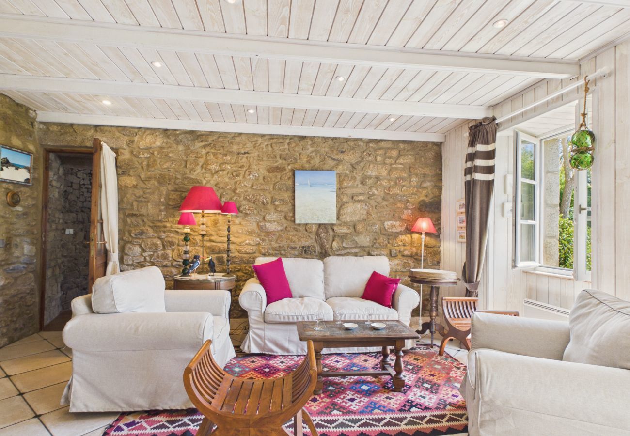 Maison à Landéda - Charmante maison pour 11, proche plage