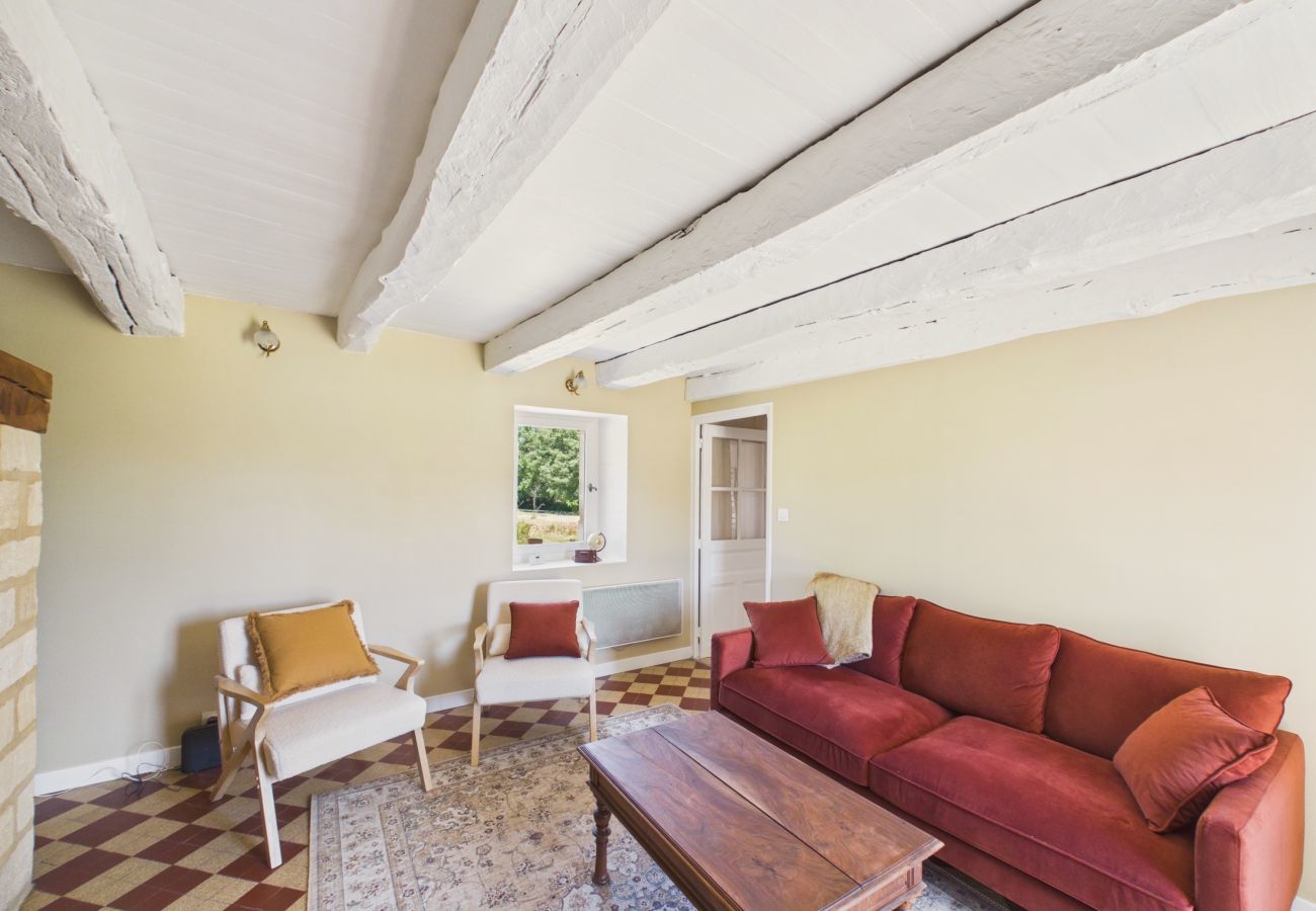 Maison à Rouffignac-Saint-Cernin-de-Reilhac - Maison pour 6 :  Jardin et véranda