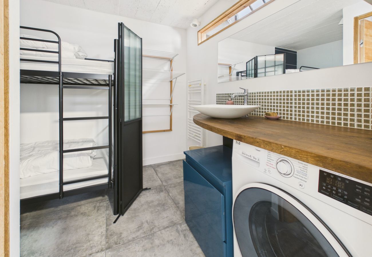 Appartement à Pornichet - Plage à 500 m, duplex pour 4, plein centre