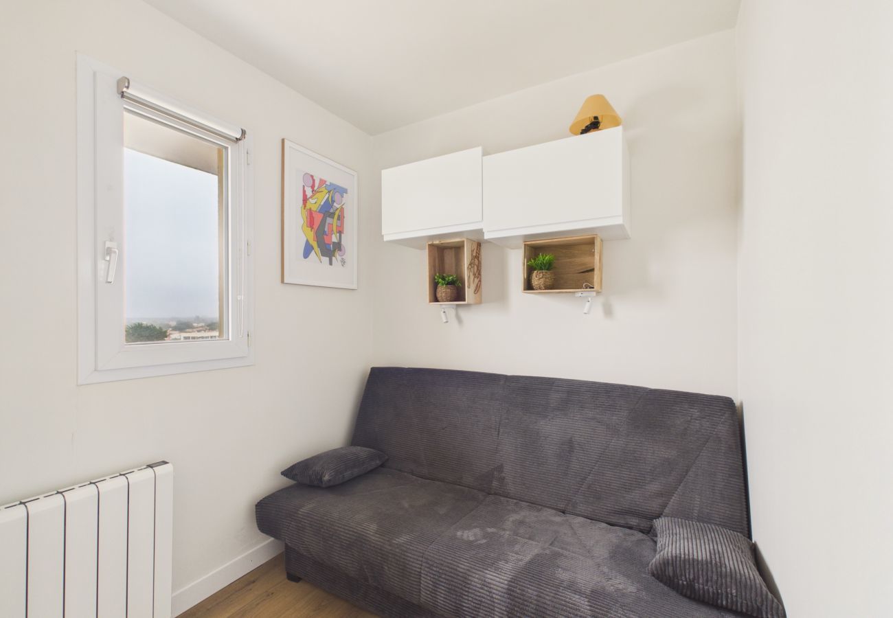 Appartement à Saint-Hilaire-de-Riez - Balcon vue mer & accès plage direct - 4 pers