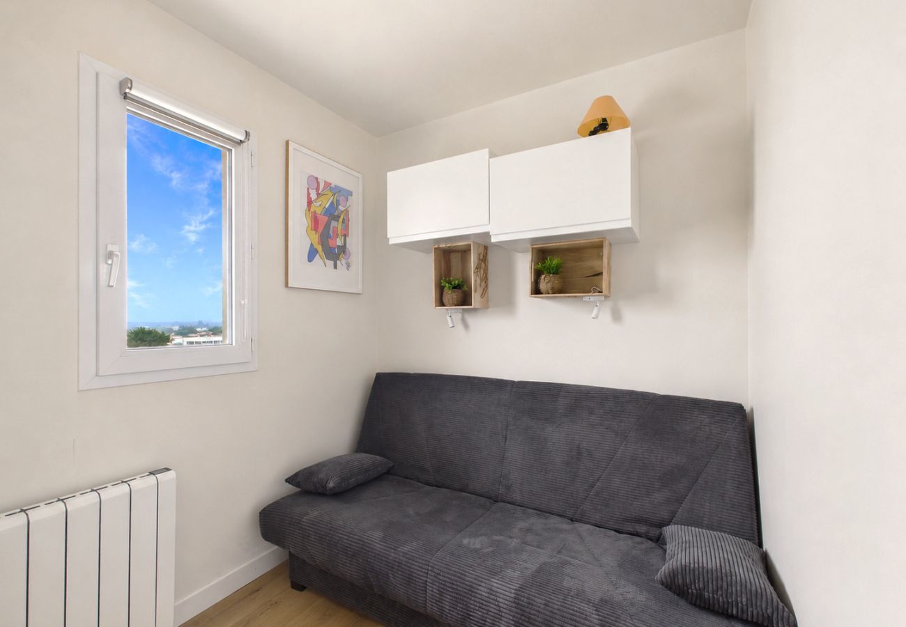 Appartement à Saint-Hilaire-de-Riez - Balcon vue mer & accès plage direct - 4 pers
