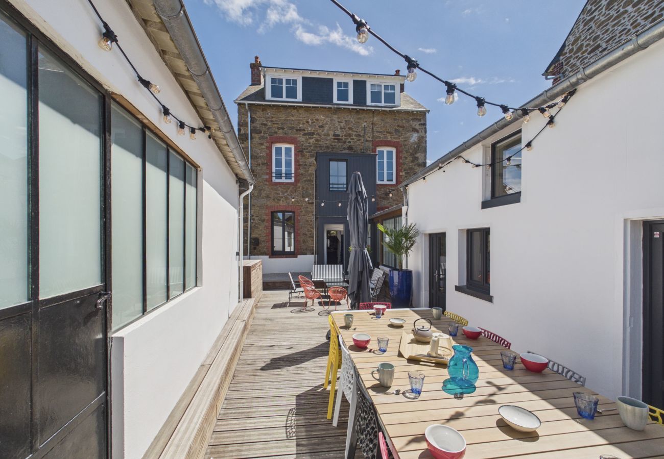 Maison à Dinard - Superbe maison pour 10, plage à pied