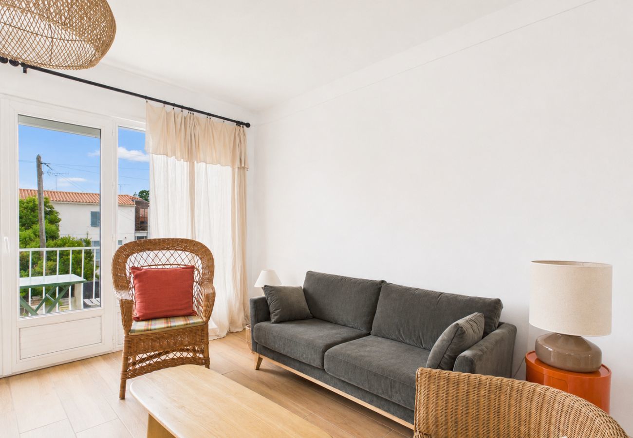 Appartement à Saint-Hilaire-de-Riez - Plage à pied, appart. 2 adultes 2 enfants