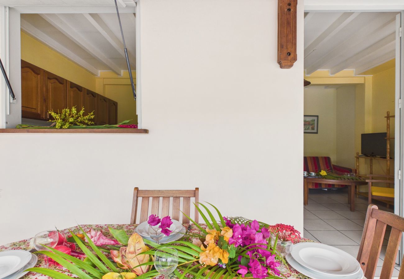 Appartement à Les Anses-d´Arlet - A 100 m de la mer - Appartement terrasse - 5 pers