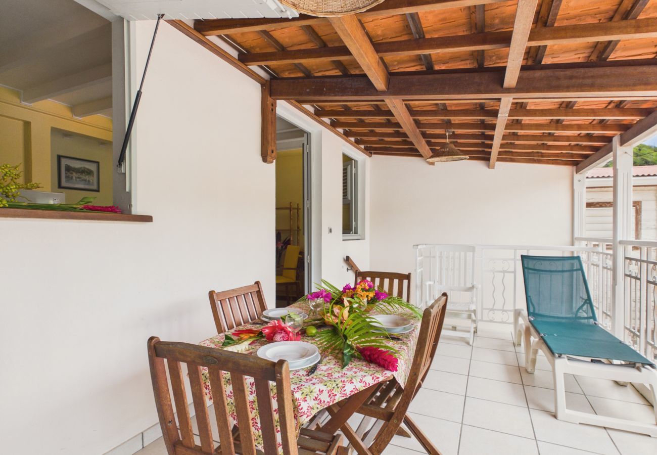 Appartement à Les Anses-d´Arlet - A 100 m de la mer - Appartement terrasse - 5 pers