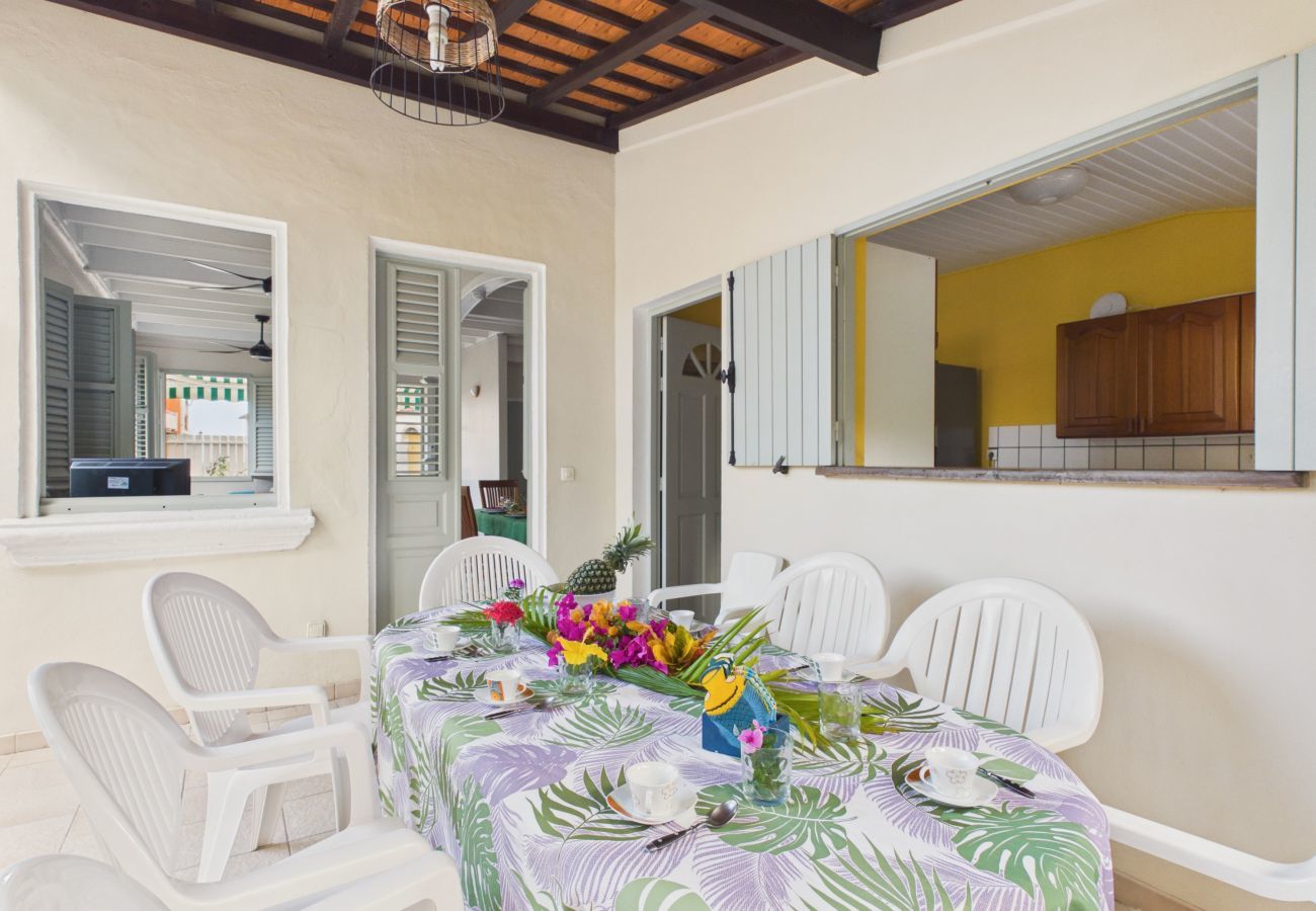 Maison à Les Anses-d´Arlet - A 100 m de la plage - Maison familiale 7 adt
