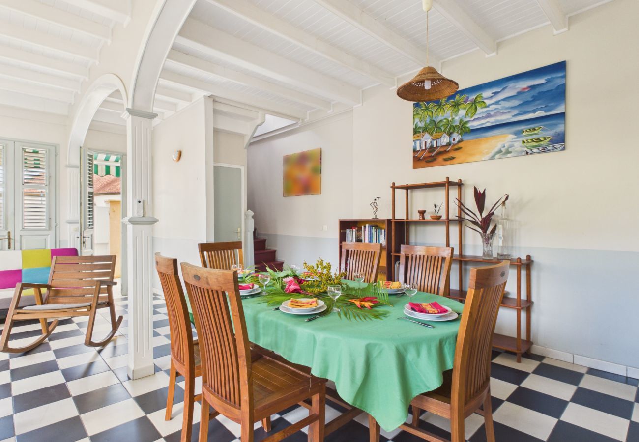 Maison à Les Anses-d´Arlet - A 100 m de la plage - Maison familiale 7 adt