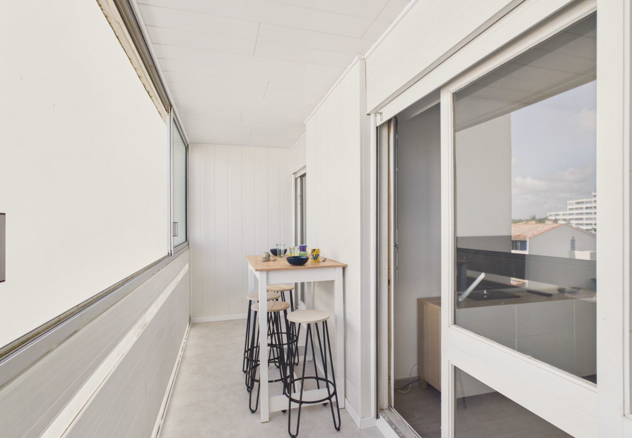 Appartement à Saint-Hilaire-de-Riez - Mer à 50 m, appart. pour 3 adultes 1 enfant