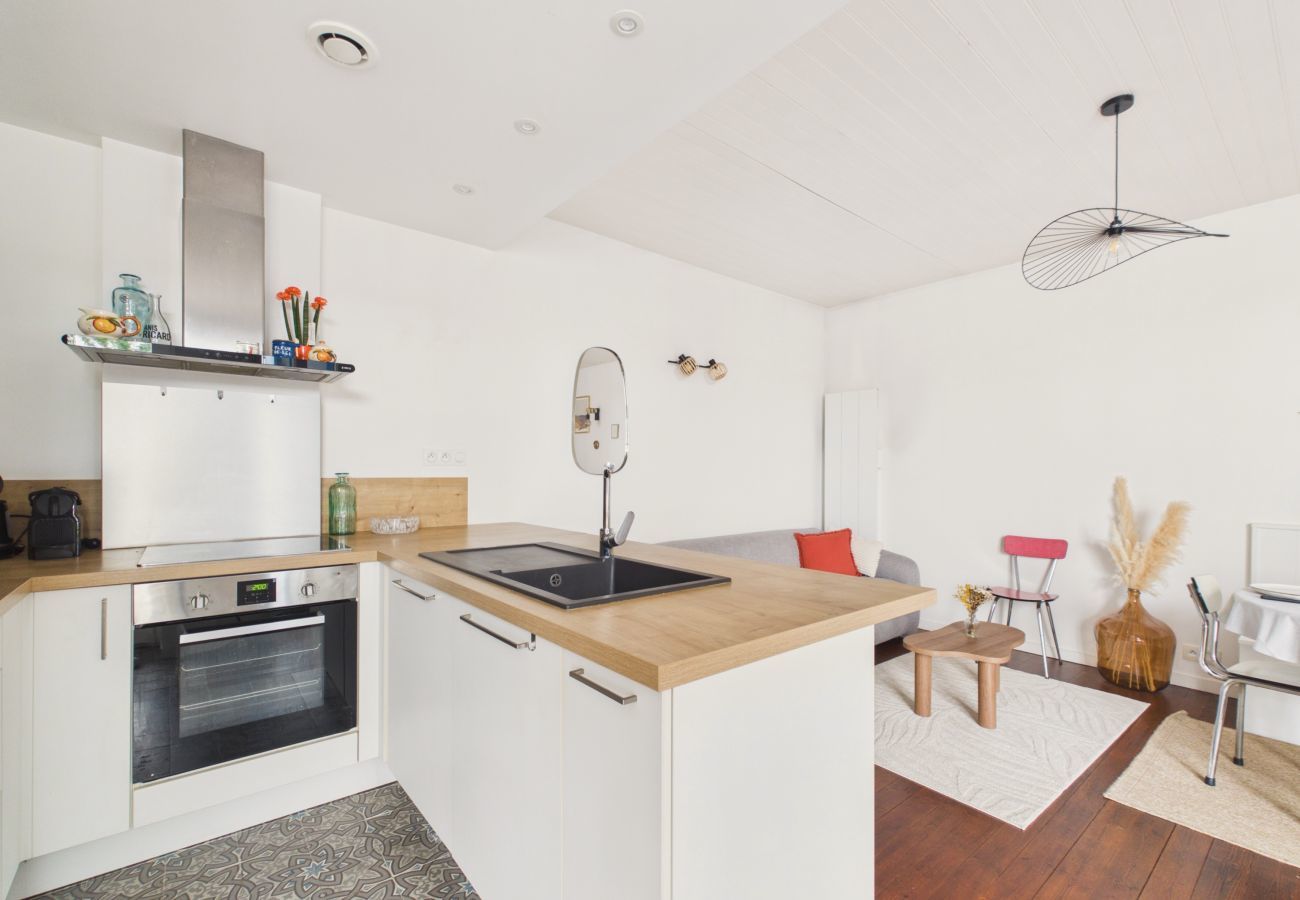 Maison à Saint-Gilles-Croix-de-Vie - Maison pour 5 avec jardin, proche plage