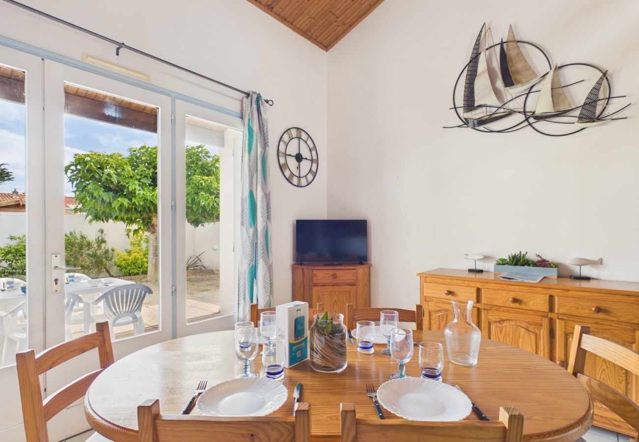 Maison à Saint-Hilaire-de-Riez - Plage à pied, maison avec jardin pour 4
