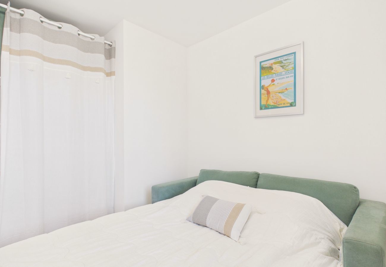 Maison à Saint-Hilaire-de-Riez - Maison moderne pour 8, jardin & plancha
