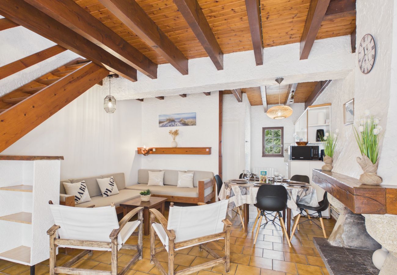 Maison à Rivedoux-Plage - Plage à 50 m, séjour pour 5 avec jardin & bbq