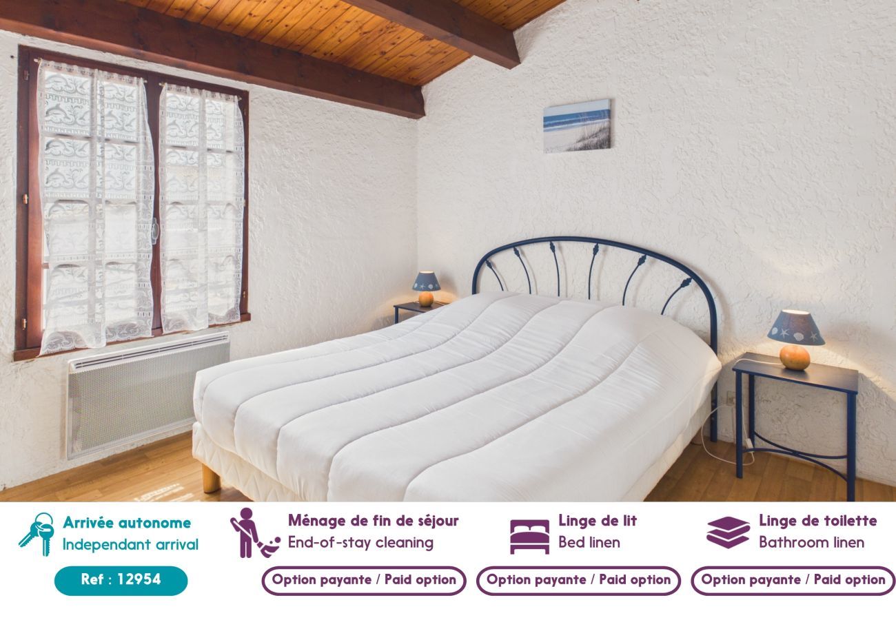 Maison à Rivedoux-Plage - Plage à 50 m, séjour pour 5 avec jardin & bbq