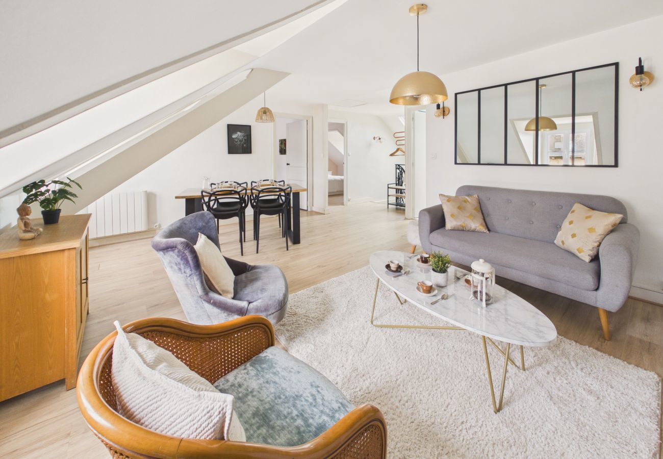 Appartement à Dinard - Plage à 200 m - Charmant appart 4 pers