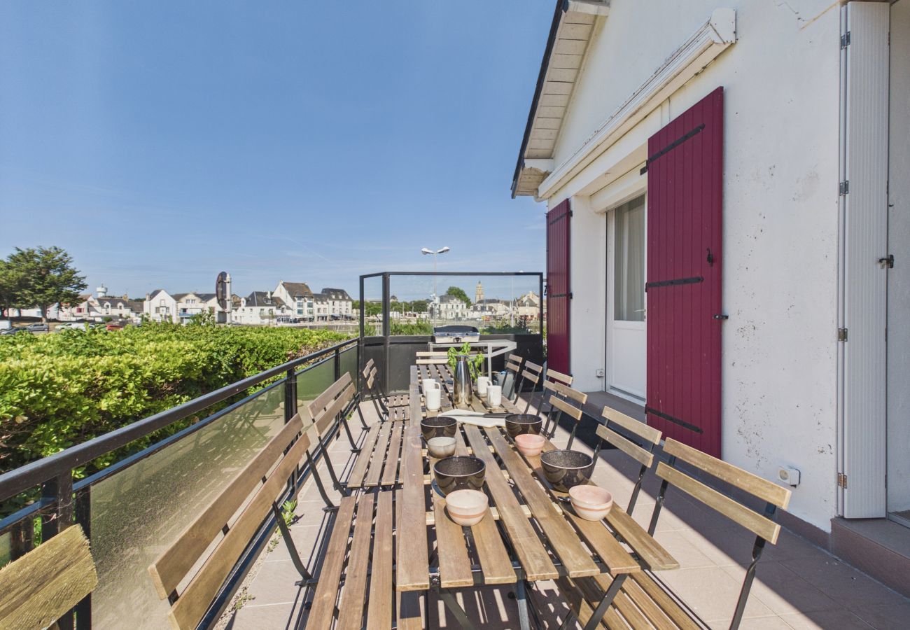 Maison à Le Croisic - Vue port - Maison avec jardin - 4adultes/2enfants
