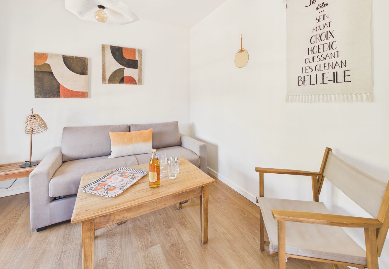 Appartement à Fouesnant - Appart pour 4 - jardin commun - terrasse - wifi 