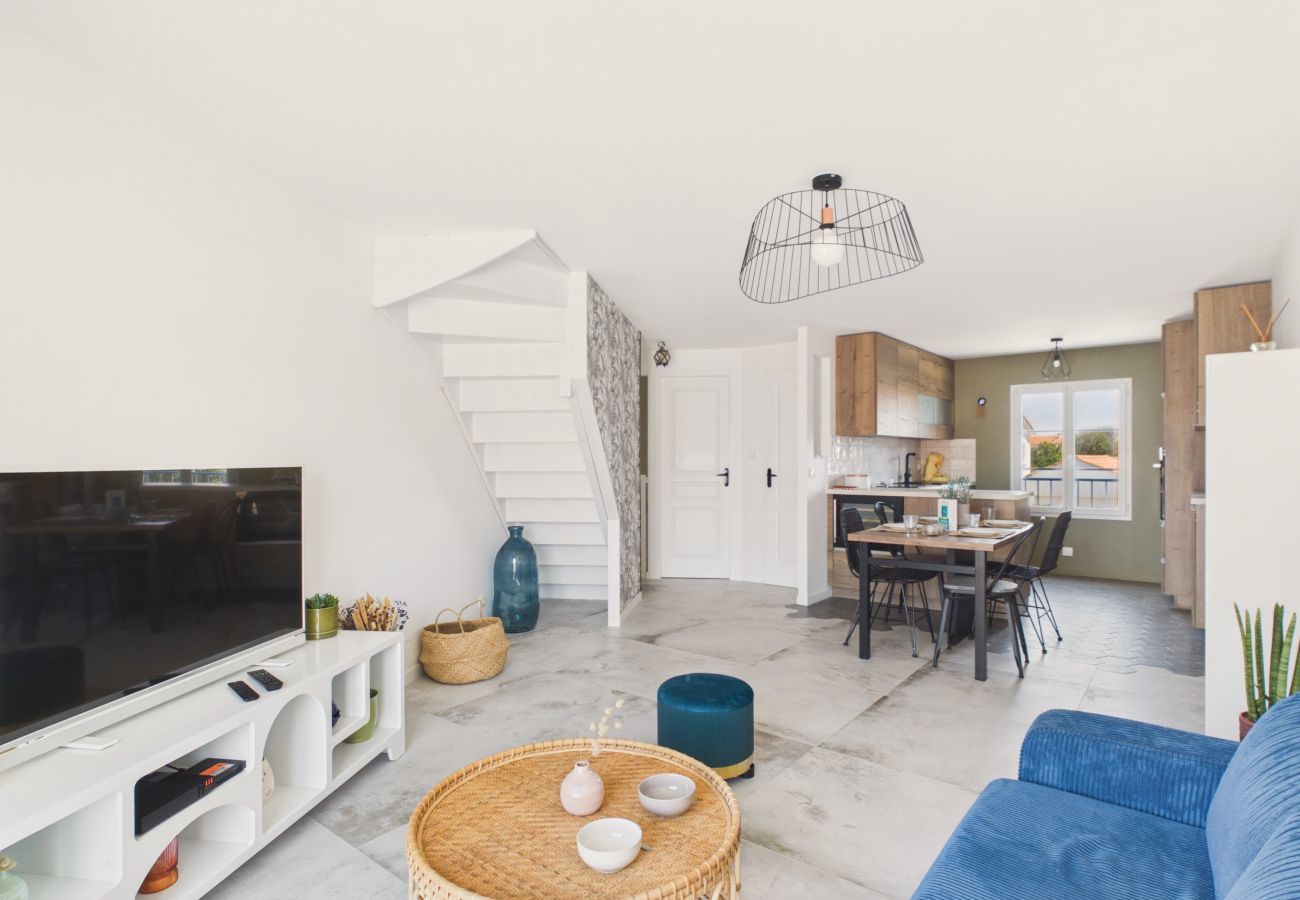 Appartement à Saint-Hilaire-de-Riez - Appartement cosy, wifi & parking, tout à pied