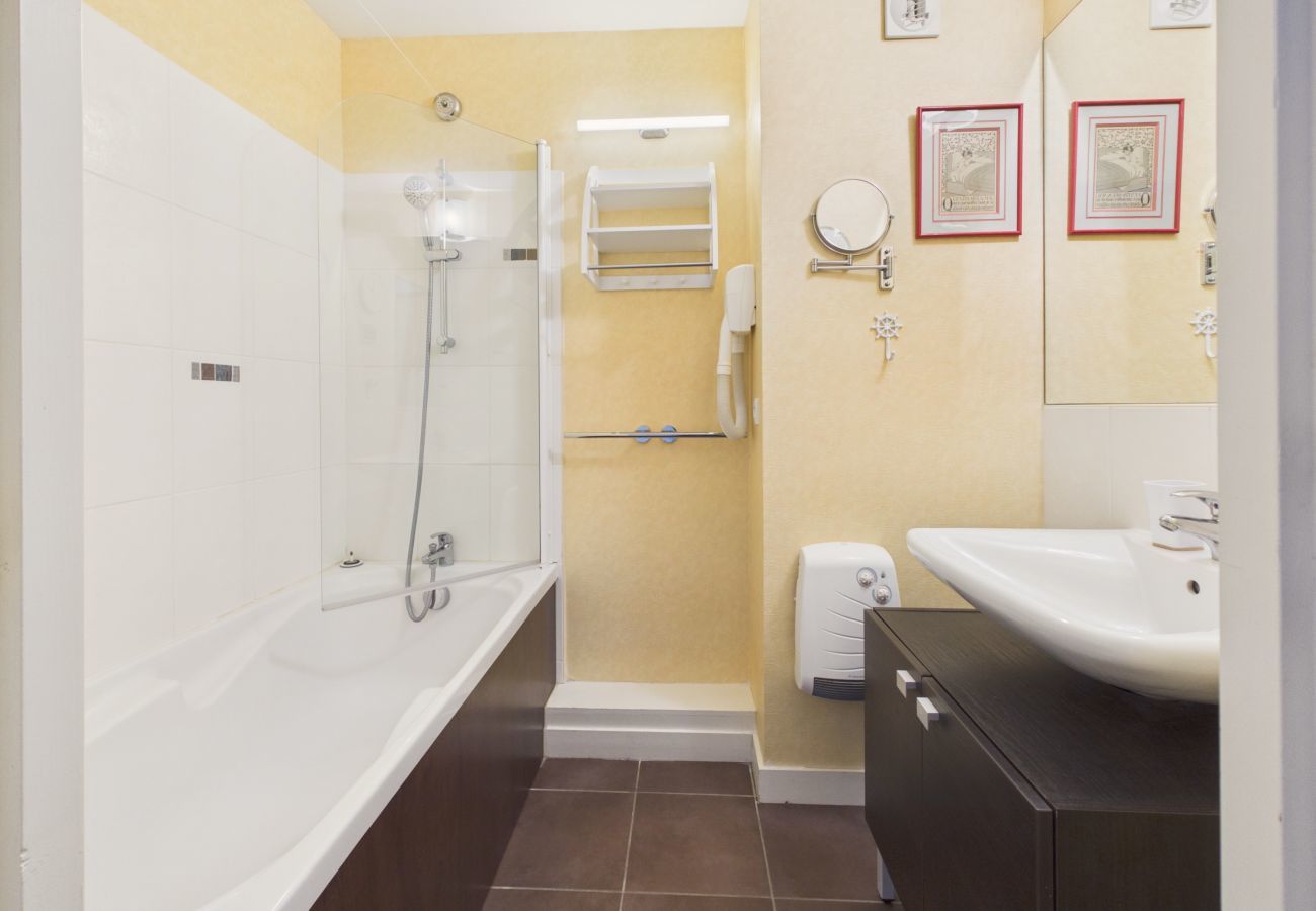 Appartement à Le Croisic - Balcon vue mer & piscine - appartement pour 2