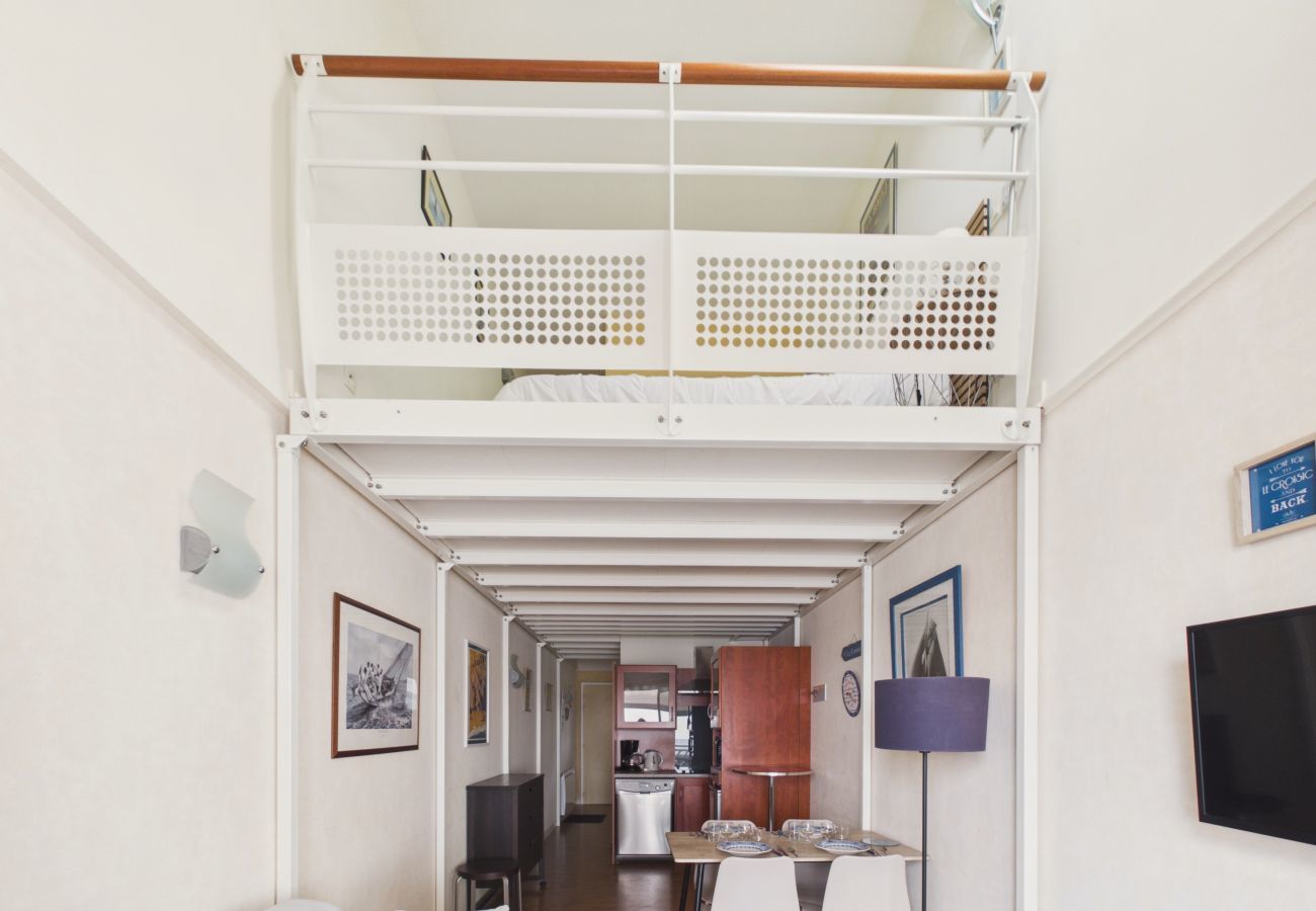Appartement à Le Croisic - Appartement pour 2 vue mer & piscine 