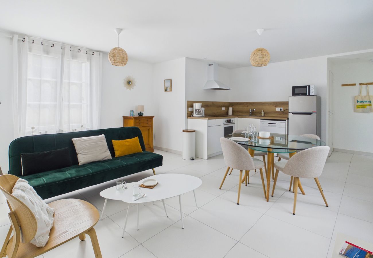 Appartement à Dinard - Appartement avec jardin à 400 m plage - 2 pers