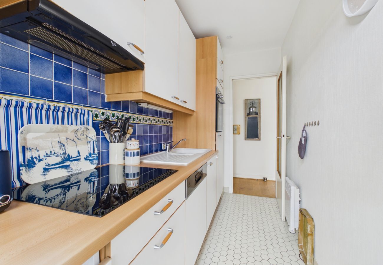 Appartement à Le Pouliguen - Vue port & plage à 350m - Appartement 4 pers
