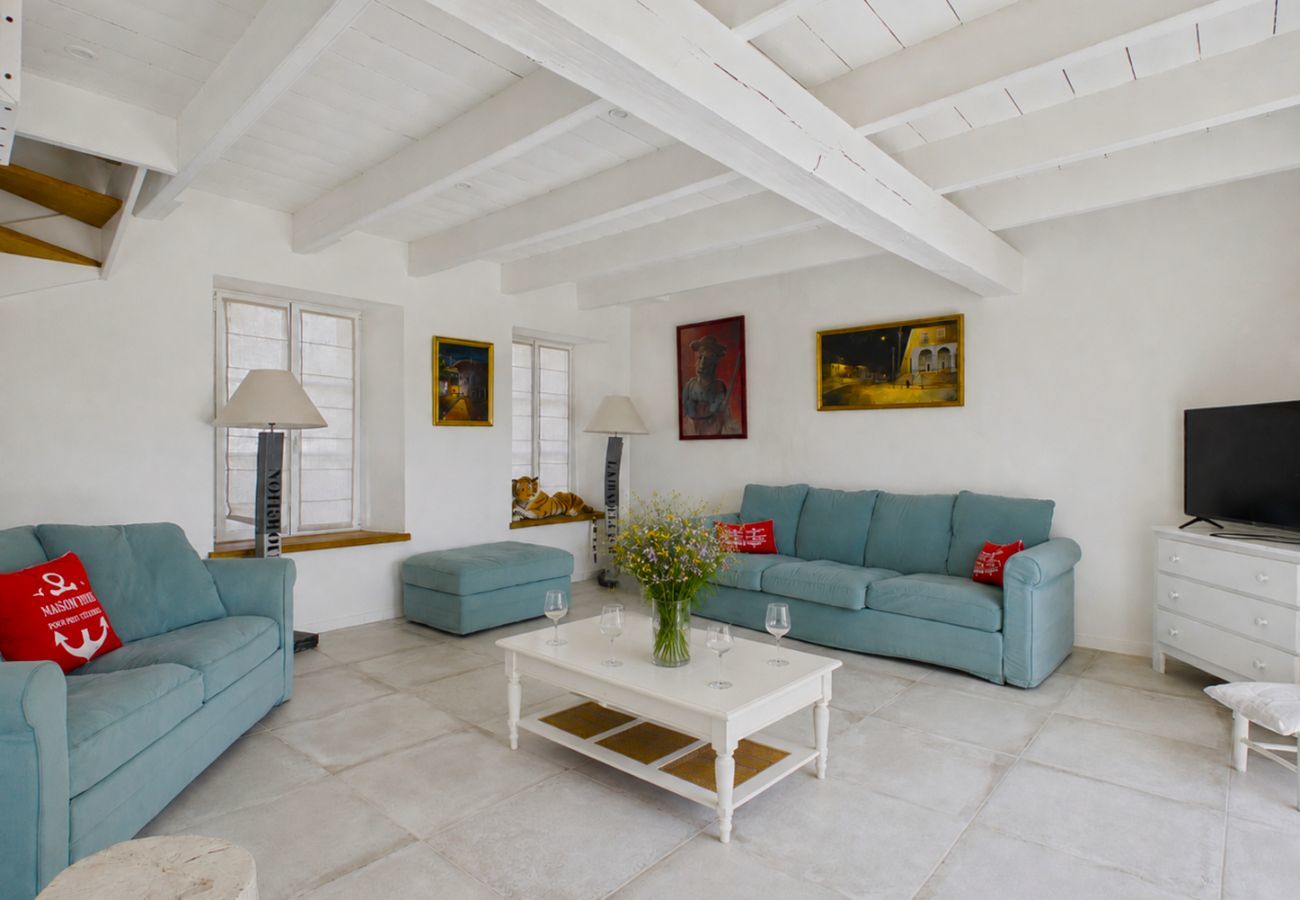 Maison à Noirmoutier-en-l´Ile - Maison 8 pers avec jardin à 200 m de la plage
