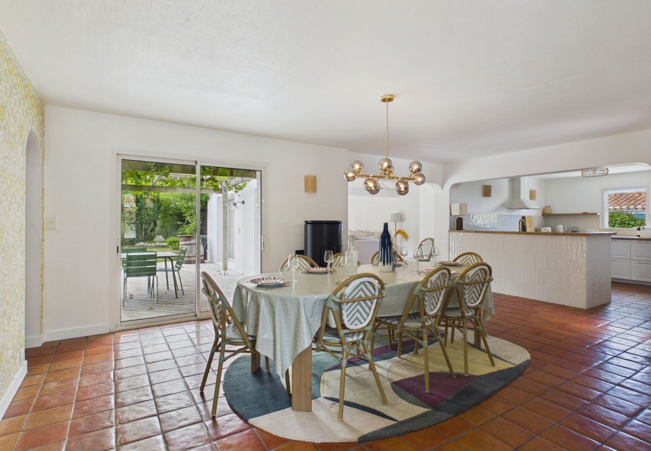 Maison à Noirmoutier-en-l´Ile - Plage à 100 m, maison 8 pers avec jardin & BBQ