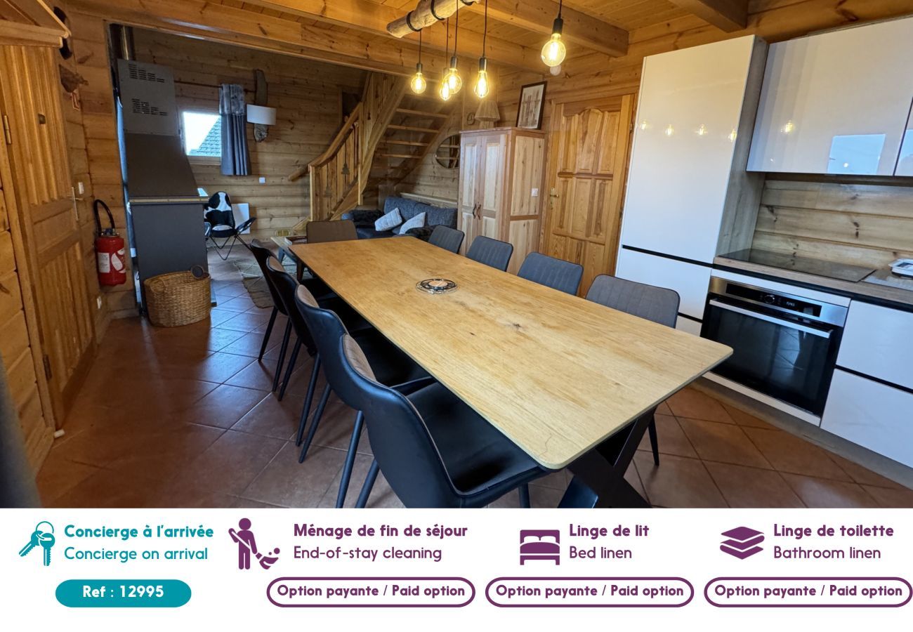 Chalet à Le Dévoluy - 250 m des pistes, chalet 10 pers & piscine commune