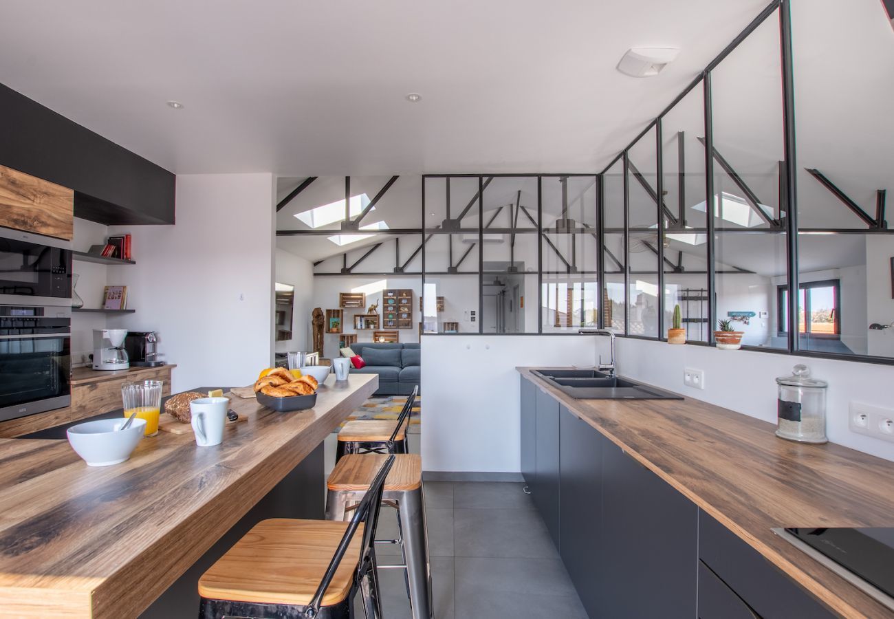 Maison à Noirmoutier-en-l´Ile - Sublime loft 7 pers au cœur de Noirmoutier