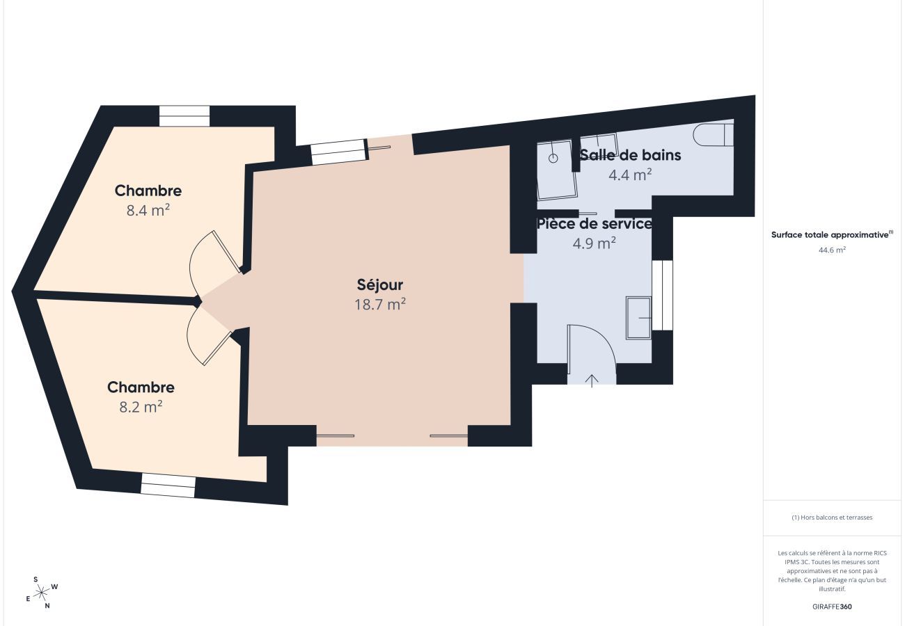 Maison à Le Croisic - 50 m de la plage, maison & jardin - 2 ad / 1 enf