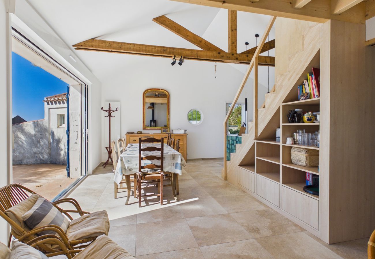 Maison à La Guérinière - Face à l'océan, maison 9 pers avec jardin