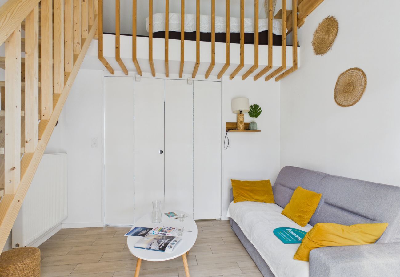 Studio à Saint-Alban - Studio 4 pers, piscine chauffée et jardin partagés